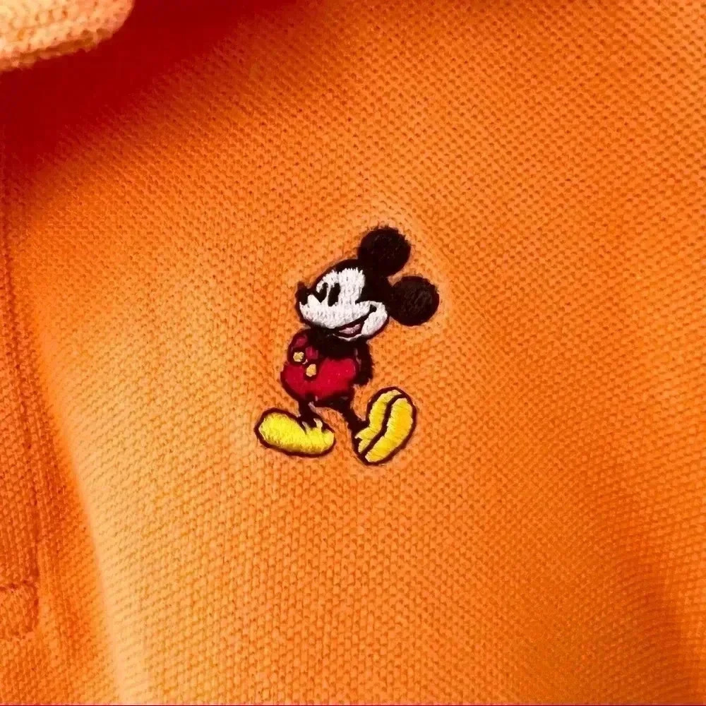 Disney Parks Orange Mickey Polo - Picture 4 of 4